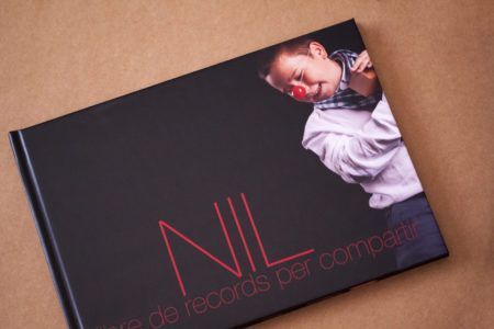 Album de fotos libro de firmas de comunion profesional de hoja fina elenircfotografia