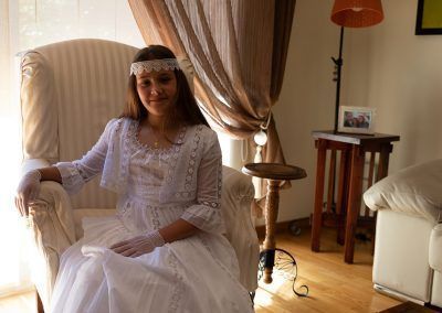 Reportaje de comunion de Alexandra