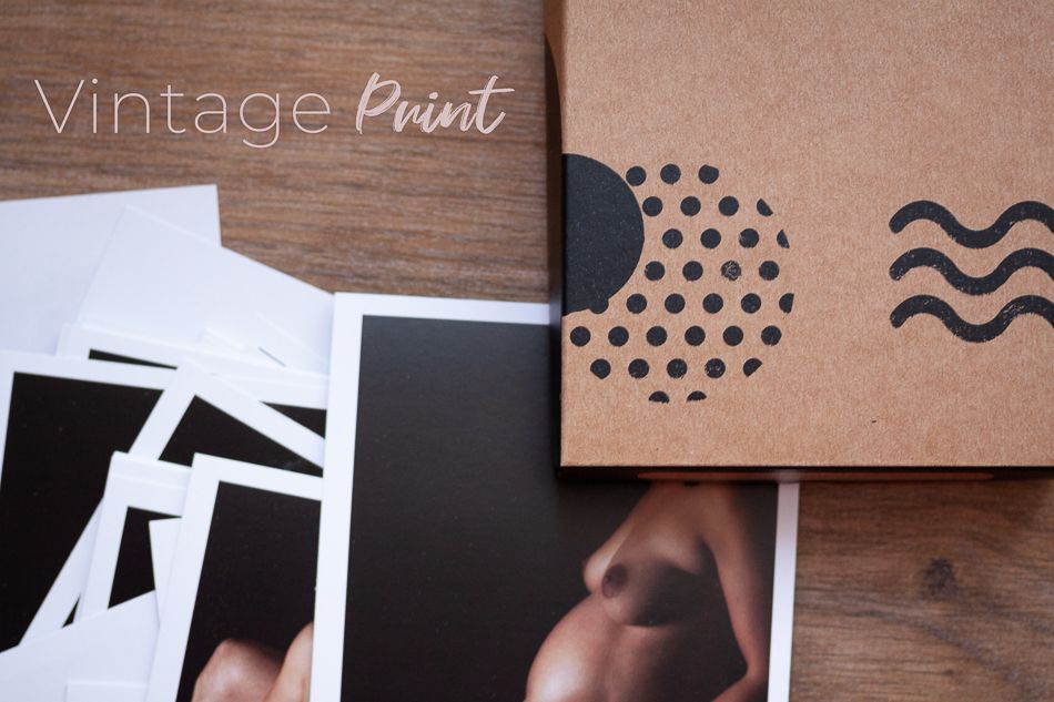 caja copias vintage print elenircfotografia