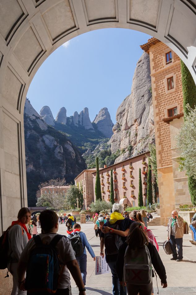 Monasterio de Montserrat Barcelona. Fotografia de grupos elenircfotografia
