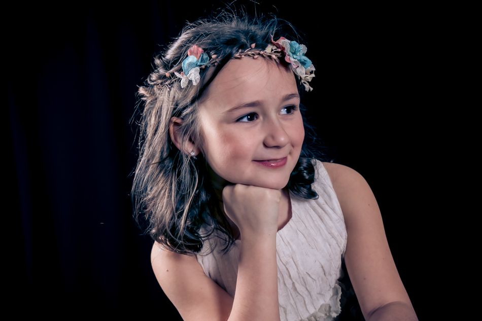Fotos comunión en estudio elenircfotografia en Mollet del Vallès, Barcelona