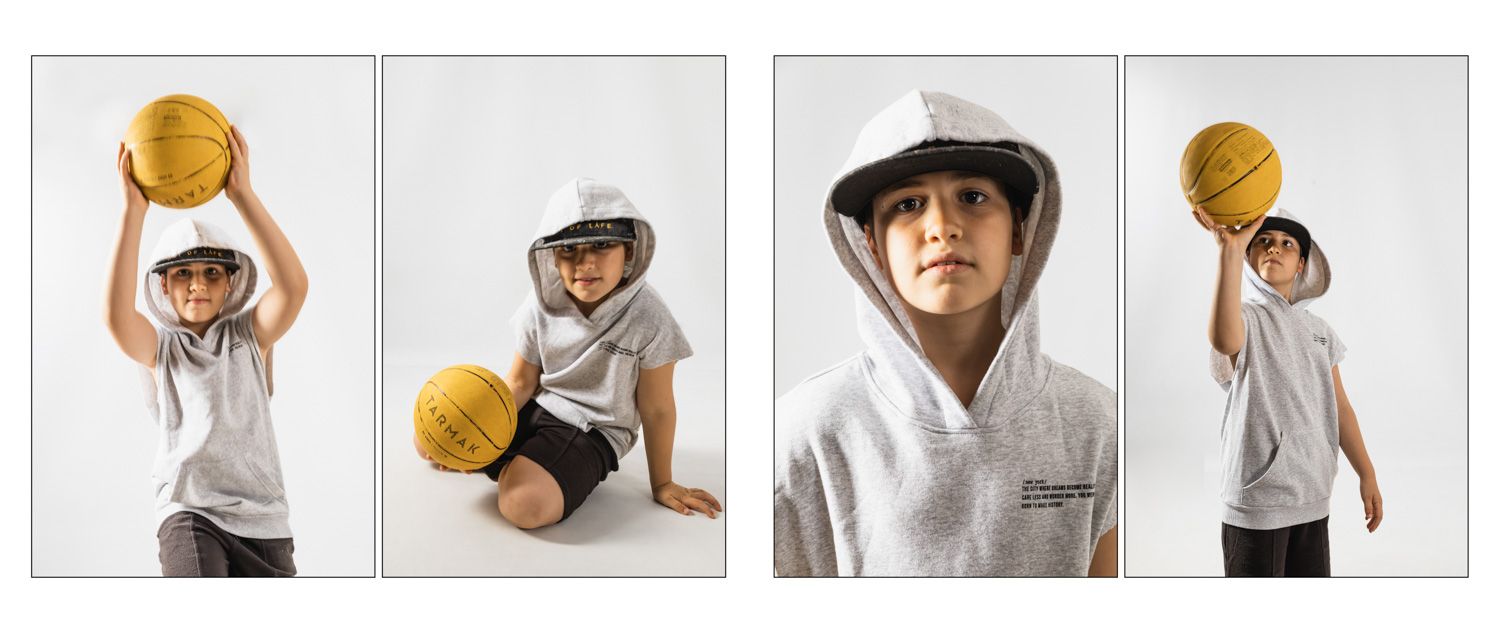 Sesión deporte fotografia infantil elenirc fotografia Basket Tu super poster