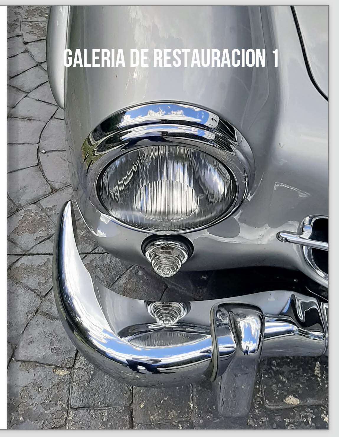 GALERIA DE RESTAURACION 1 PORTADA W