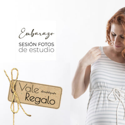Vale regalo para una sesión fotos de embarazo en Mollet del Vallès