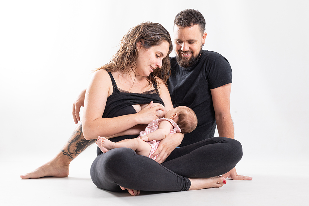 lactancia en familia en estudio