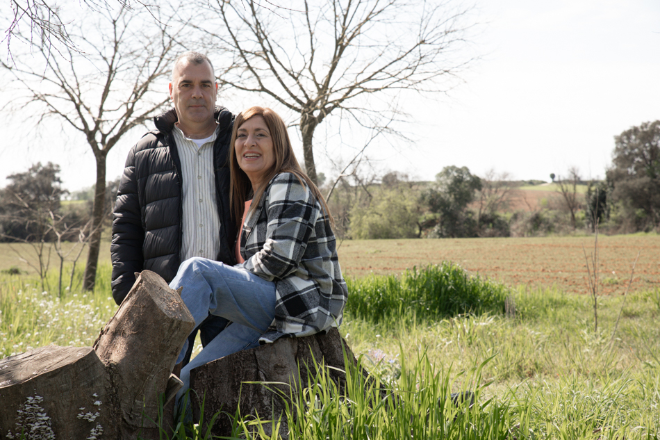Reportaje de pareja en Mollet del Vallès antes del reportaje de boda. segundas bodas