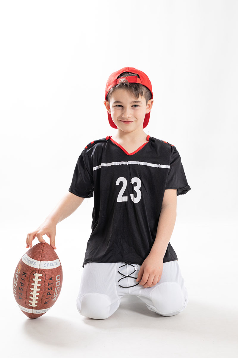 fotografia infantil deporte niño baloncesto estudio barcelona